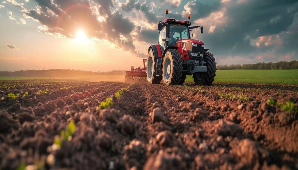 Trator Em 2023 deu-se uma redução generalizada do peso do emprego agrícola em toda a Europa. A União Europeia registou 217,7 milhões de trabalhadores, dos quais 8,43 milhões na agricultura (3,9%).