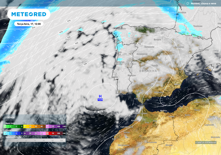 Carnaval 2026 em Portugal: saiba o que esperar da chuva na sua regi&atilde;o at&eacute; quarta-feira, 18 de fevereiro