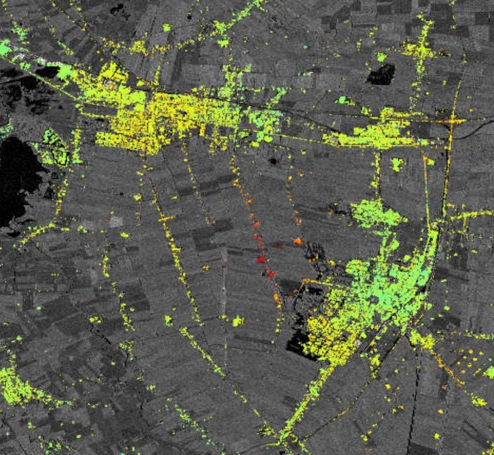 Cartografiando Al Milímetro El Hundimiento Y La Subida De Tierras Cartografiando Al Milímetro El Hundimiento Y La Subida De Tierras