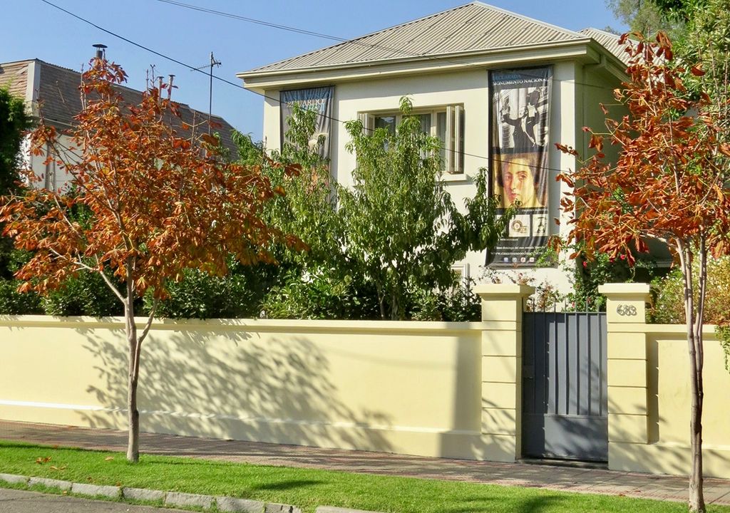 Casa del ex Presidente Eduardo Frei Montalva en el Barrio Italia.