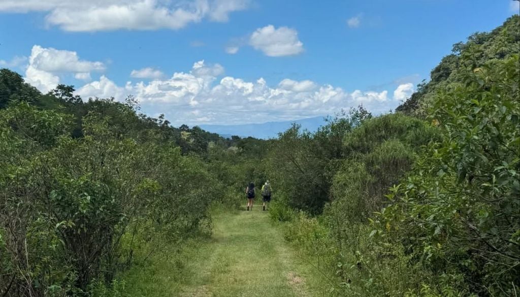 Trekking a la Cascada de los Paños: el circuito tiene un recorrido estimado de 2 horas y media por tramo.