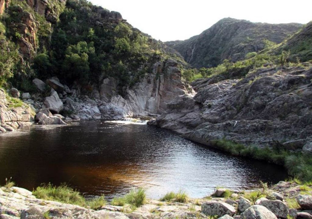 toboganes de la Cascada del río Yuspe Córdoba