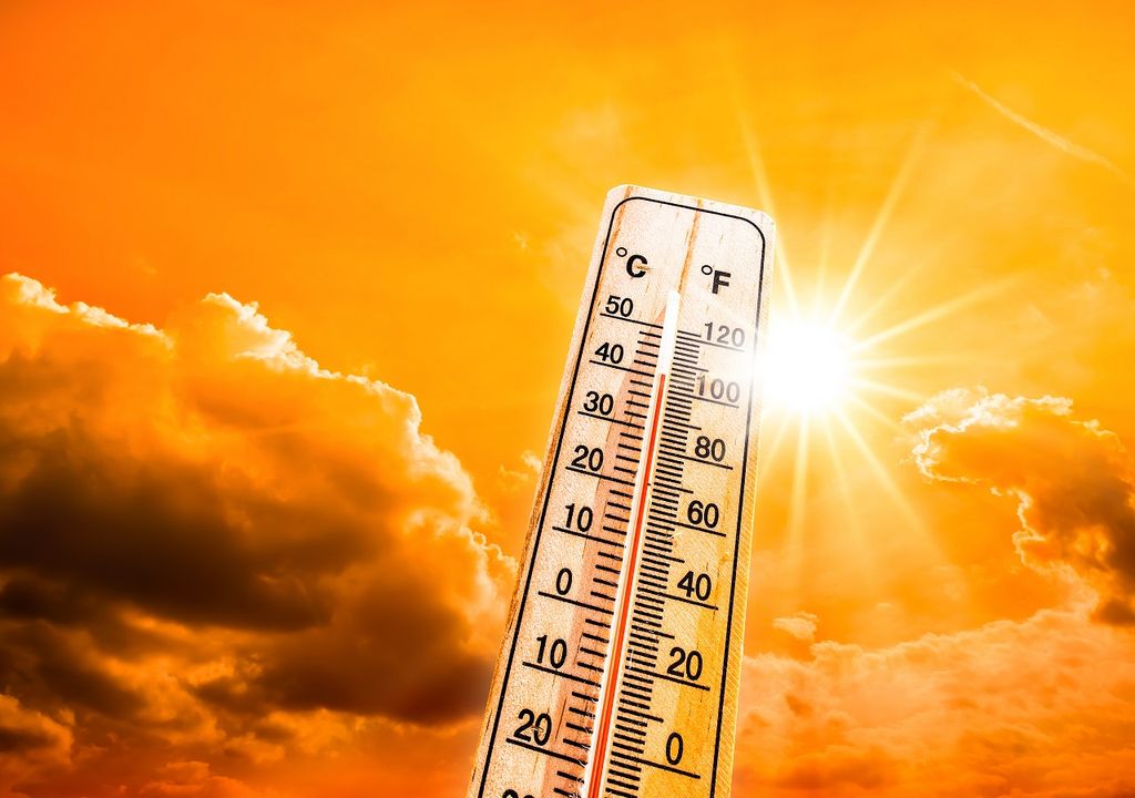 Termómetro; calor extremo; altas temperaturas