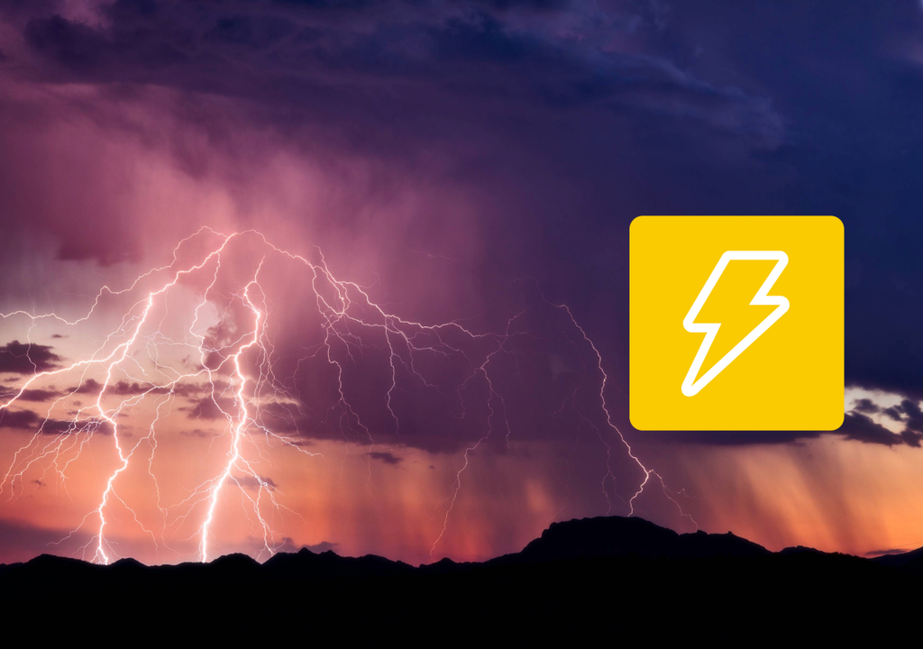 El 'invierno boliviano' seguirá activo sobre el norte de Chile. Las lluvias serán abundantes y acompañadas por tormentas eléctricas. Toma precauciones.