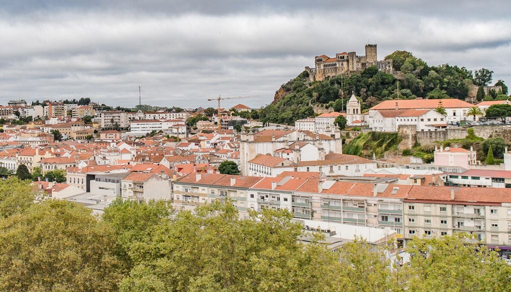 Castelo de Leiria O concelho de Leiria foi o mais afetado pela tempestade. Foto: CM Leiria