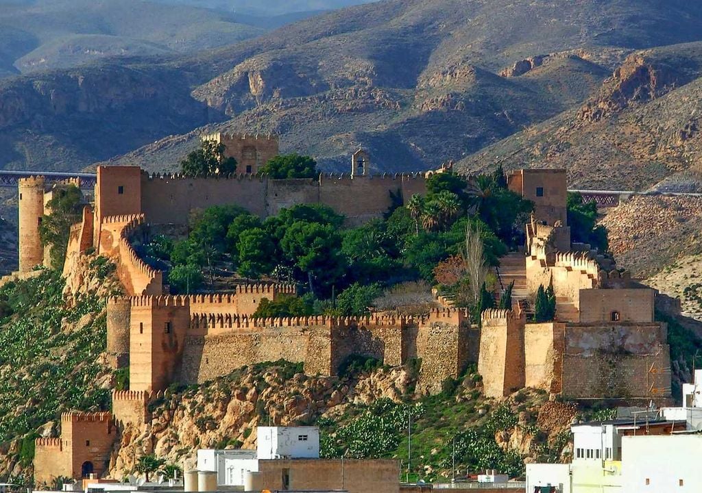 Alcazaba de Almería, en Andalucía