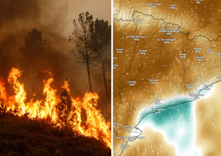 Catalu&ntilde;a en vilo: el riesgo extremo de incendios forestales se generalizar&aacute; entre el lunes y el martes