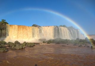 Cataratas do Iguaçu voltam a normalidade após chuvas no Sul