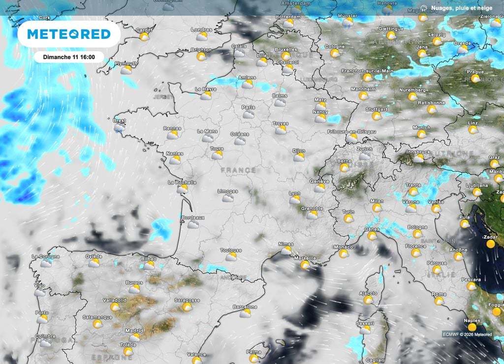 Une météo qui évoluera très peu au fil des heures de la journée.