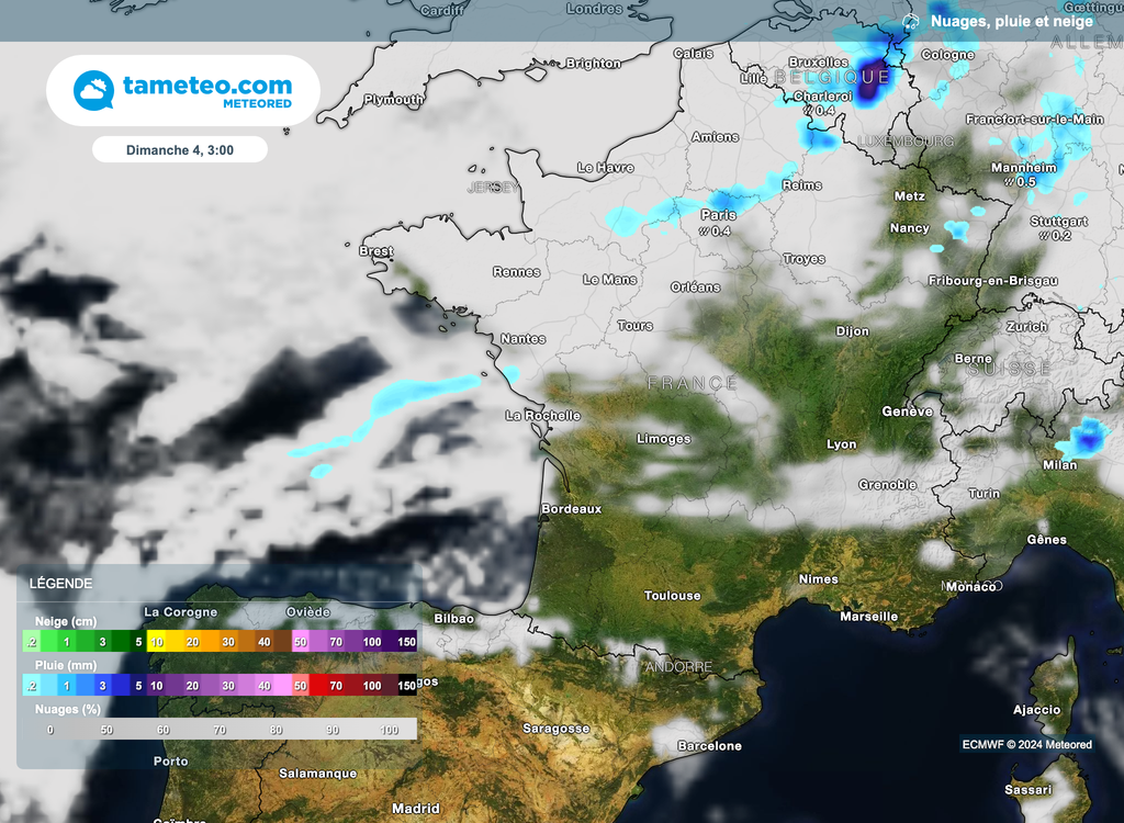 Le soleil se fera généreux au sud, plus nuageux à variable au nord.