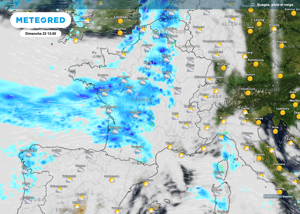 Une seconde perturbation donnera surtout de la pluie.