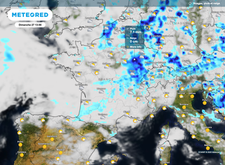 Ce dimanche en France : attention aux pluies parfois orageuses ! Vers un risque de forts orages ? 