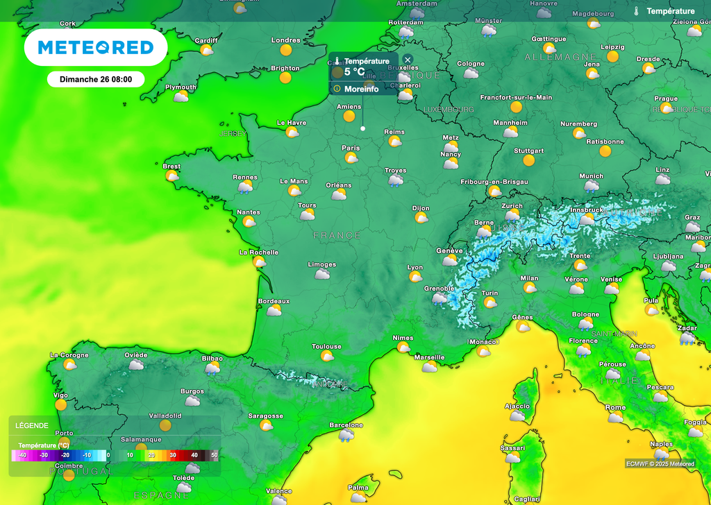 La météo de ce dimanche matin sera mitigée avec un risque de pluie locale. La météo de ce dimanche matin sera mitigée avec un risque de pluie locale.