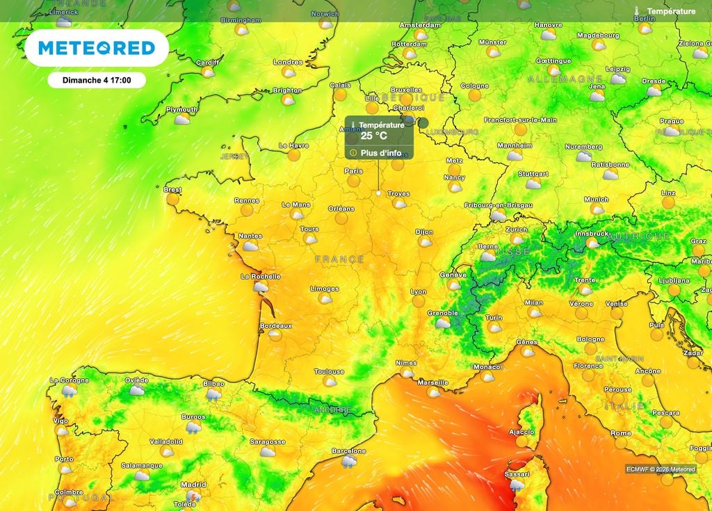 Une météo parfois estivale sur le pays. Une météo parfois estivale sur le pays.