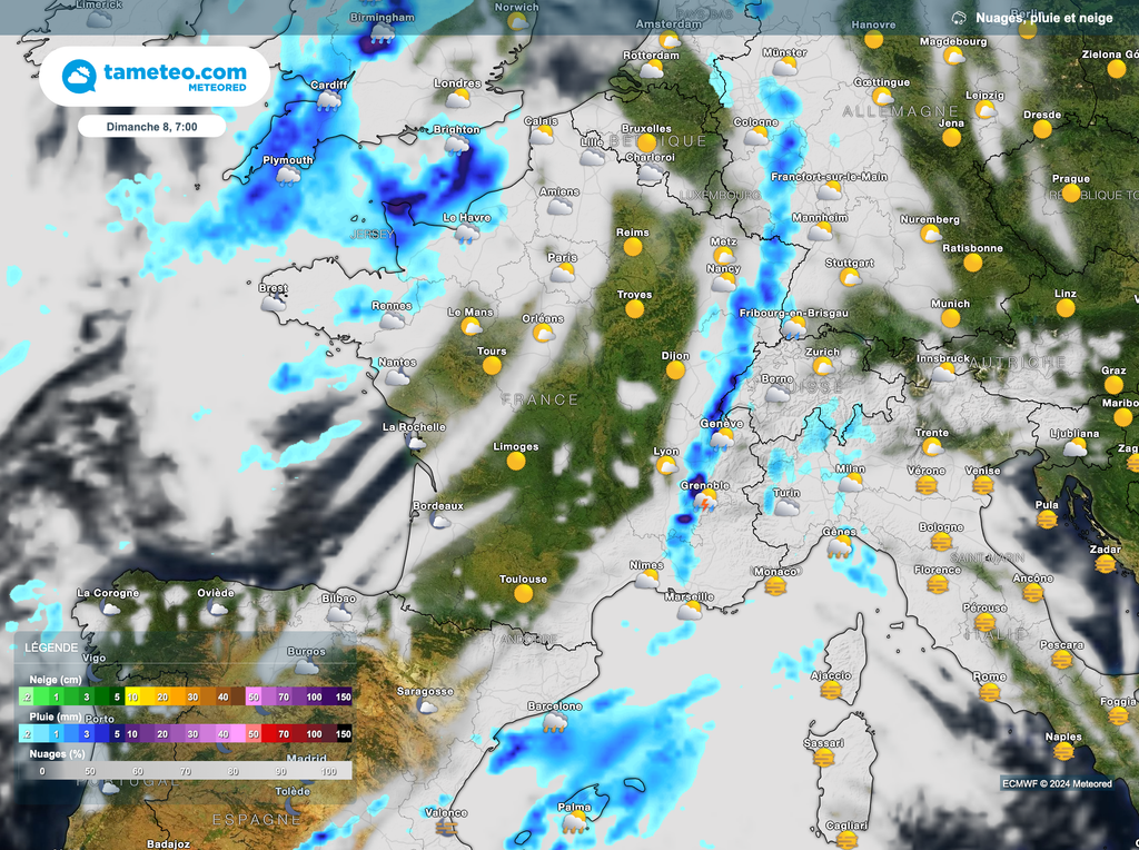 Une matinée parfois bien ensoleillée mais pas pour tout le monde.