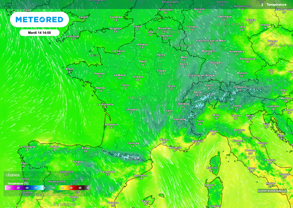Encore une certaine fraîcheur pour la saison en début de semaine. Encore une certaine fraîcheur pour la saison en début de semaine.