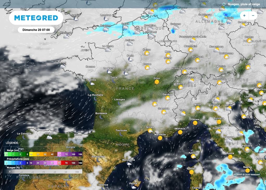 Une matinée bien ensoleillée dans l'ensemble.