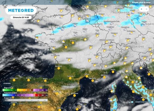 Ce dimanche, une m&eacute;t&eacute;o encore plus chaude ! Mais pas partout... d&eacute;couvrez les pr&eacute;visions en France
