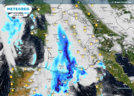 Ce lundi en France : une m&eacute;t&eacute;o qui change avec le d&eacute;but d'un &eacute;pisode m&eacute;diterran&eacute;en
