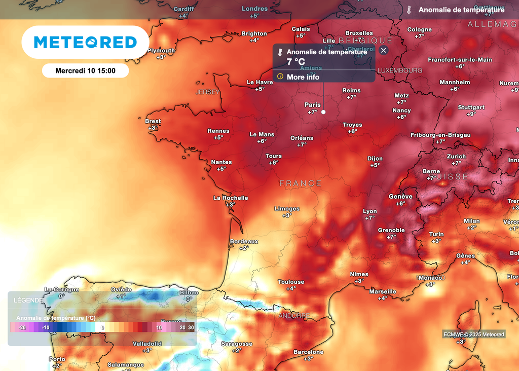 Les températures restent très douces pour la saison.