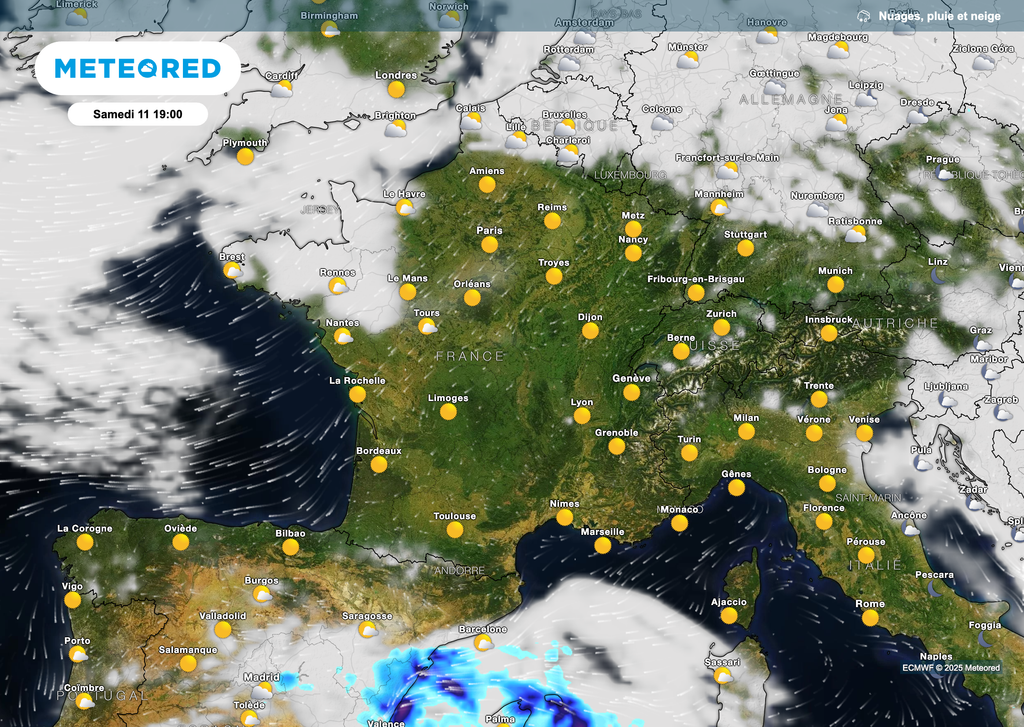 Le soleil sera généreux samedi après-midi.