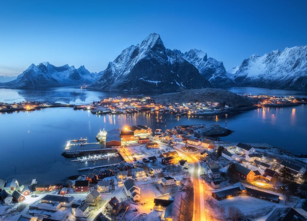 Fjord Norvège Tsunami