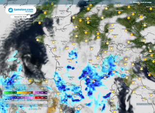 Ce week-end en France : risque de crues et d'inondations... mais aussi d'éclaircies ! Découvrez les prévisions météo