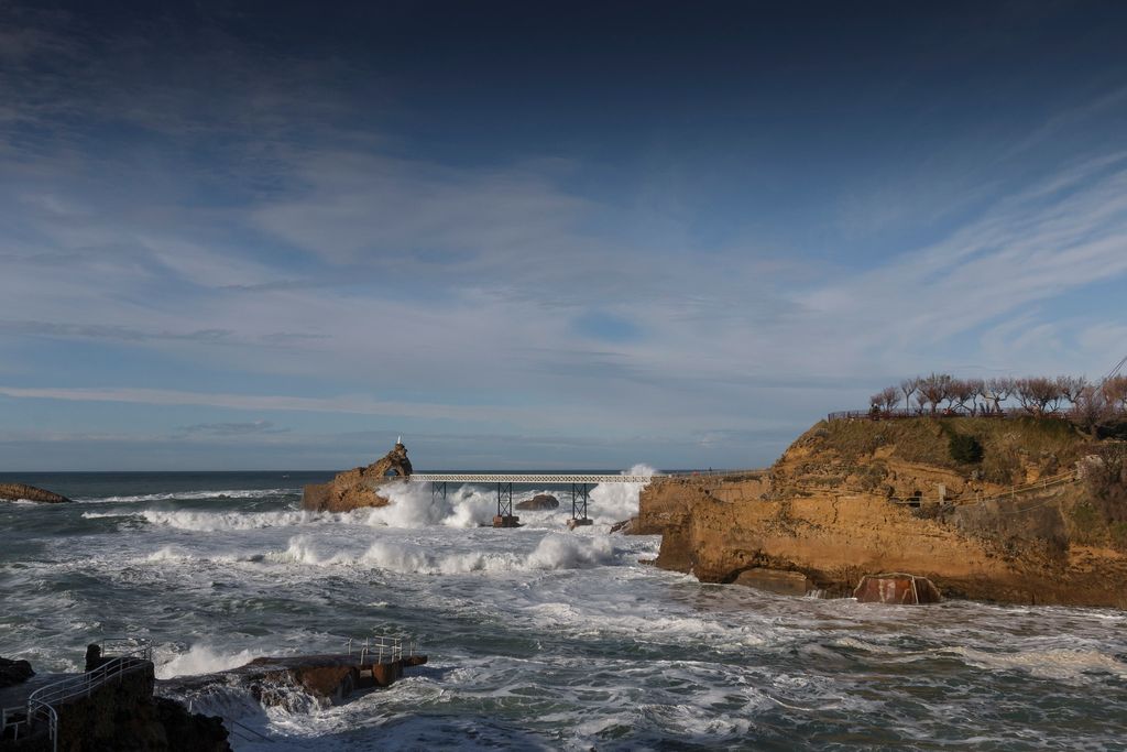 C'est à Biarritz qu'il fera le plus doux voire le plus chaud samedi avec 25°C à l'ombre ! C'est à Biarritz qu'il fera le plus doux voire le plus chaud samedi avec 25°C à l'ombre !