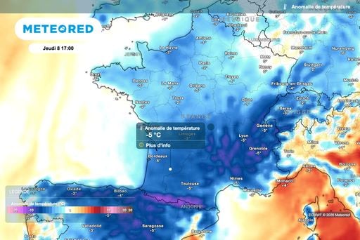 &laquo; Cela n&rsquo;&eacute;tait pas arriv&eacute; depuis longtemps &raquo; : les cartes virent au bleu et la neige fait son grand retour en France