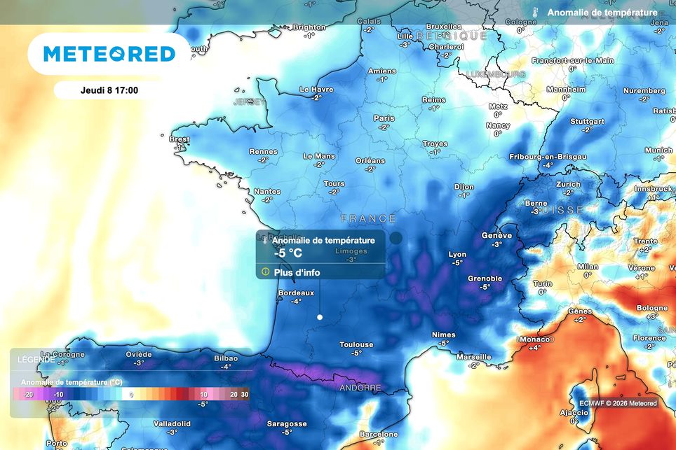Les températures repassent sous les normales de saison ce jeudi !