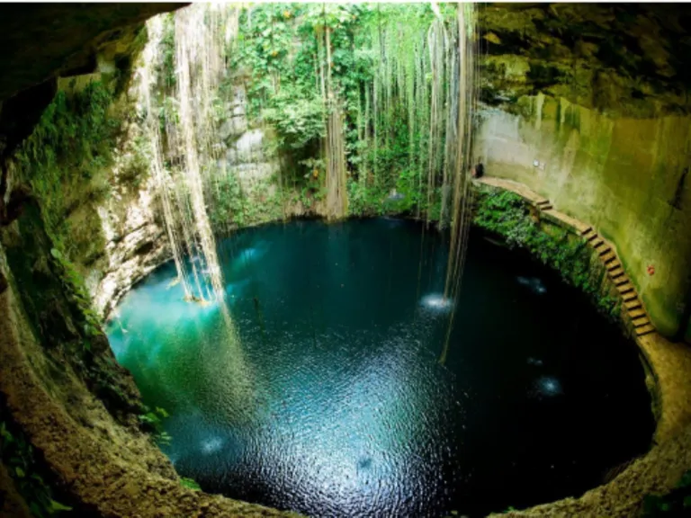 Why are most cenotes in Mexico?