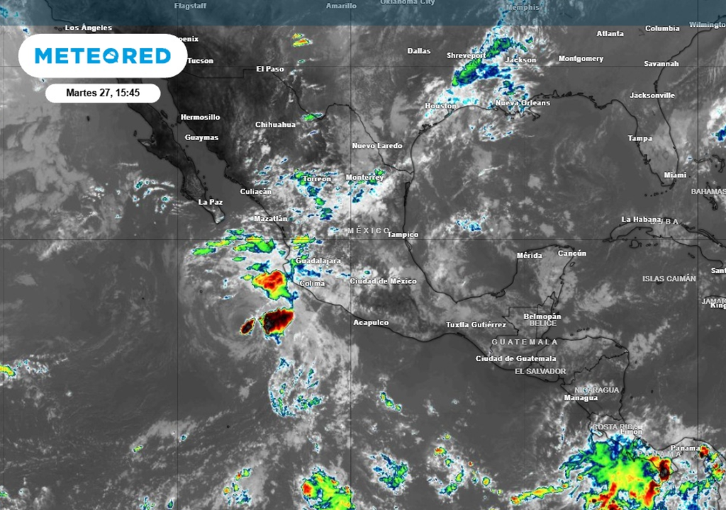 Vance Vance se degrada pero seguirá generando lluvias importantes.