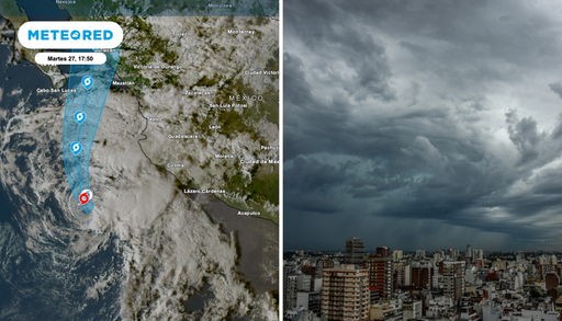 Cicl&oacute;n tropical Vance mantiene en alerta a M&eacute;xico por lluvias intensas que podr&iacute;an afectar a varios estados