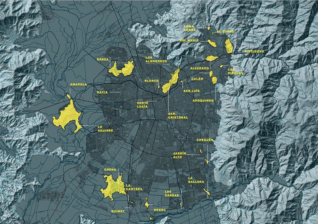 Cerros isla Región Metropolitana Cerros isla Región Metropolitana