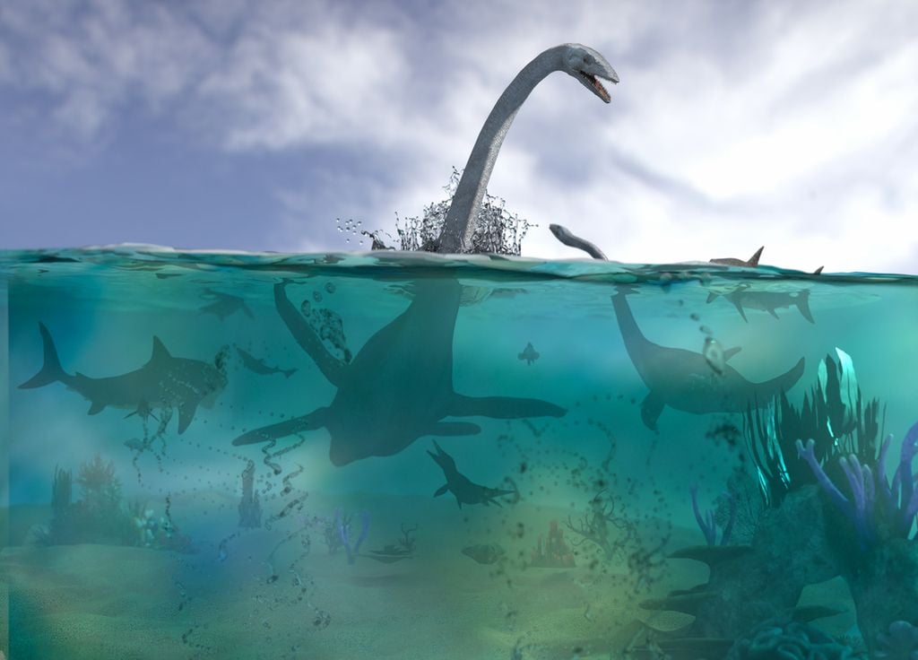 Dinosaures aquatiques reconstitution 3D