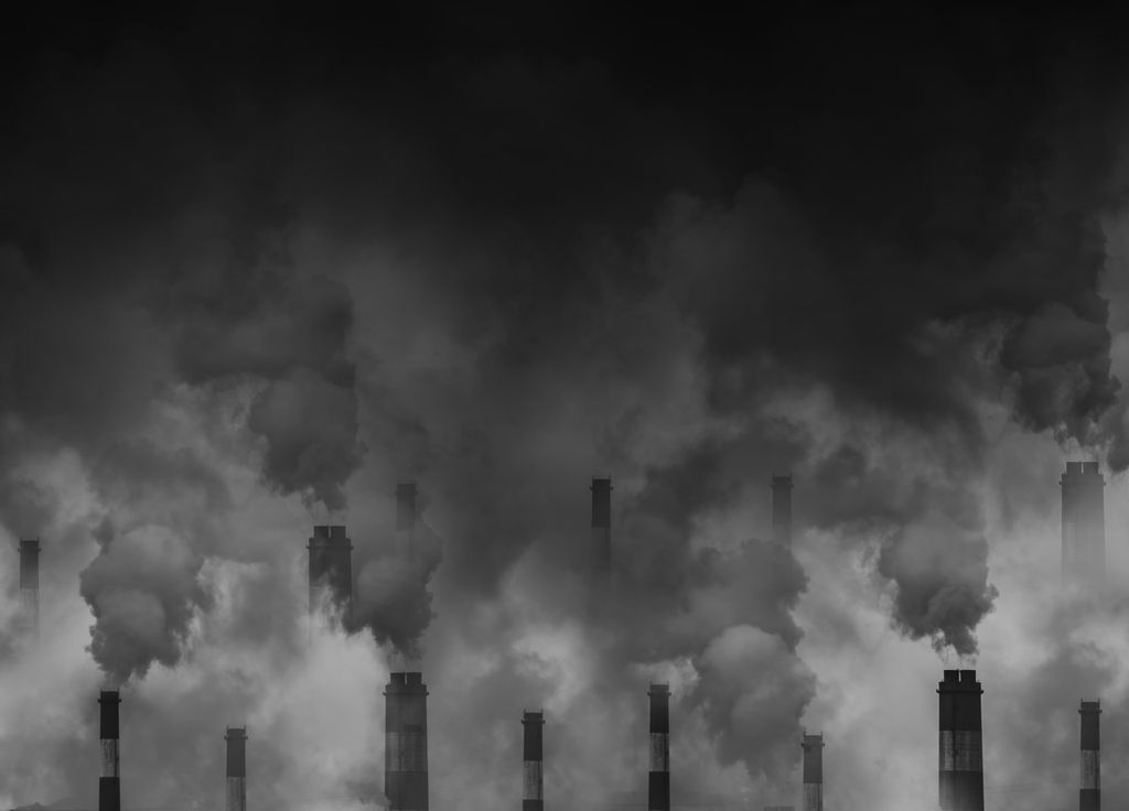 Pollution industries gaz à effet de serre