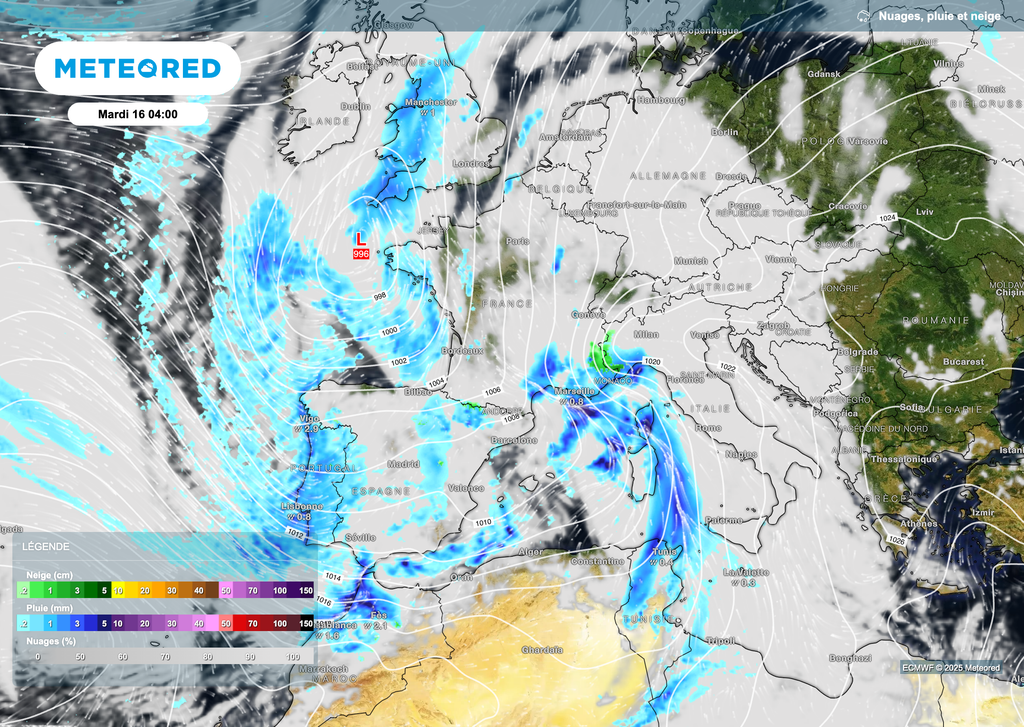 Une situation météo à surveiller pour les départements du sud-est de la France. Une situation météo à surveiller pour les départements du sud-est de la France.