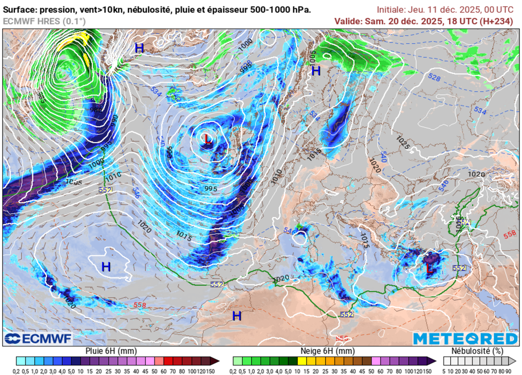 Les dépressions influenceront surtout l'ouest de la France. Les dépressions influenceront surtout l'ouest de la France.