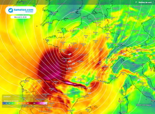 Cette semaine en France : épisode cévenol, risque de fort coup de vent ou tempête. Découvrez les prévisions météo