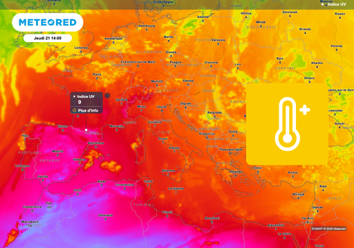 Chaleur et forte chaleur (30&deg;C) pour la semaine prochaine en France ? Voici les pr&eacute;visions m&eacute;t&eacute;o
