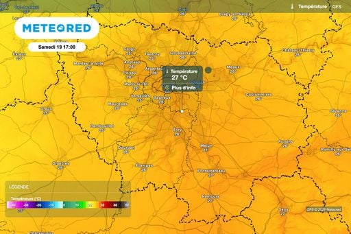 Chaleur inhabituelle &agrave; Paris : les temp&eacute;ratures pourraient &agrave; nouveau d&eacute;passer 25 &deg;C au cours des dix prochains jours