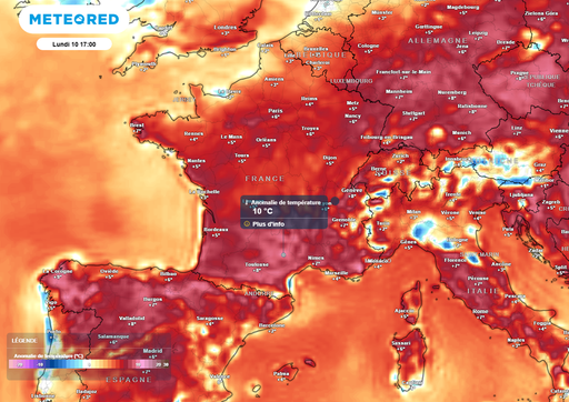 Chaleur : nouvelle hausse des temp&eacute;ratures d&egrave;s vendredi, vers une &eacute;ni&egrave;me canicule la semaine prochaine