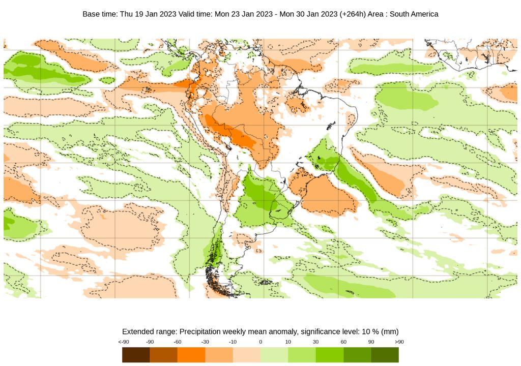ECMWF chuvas Brasil clima ECMWF chuvas Brasil clima