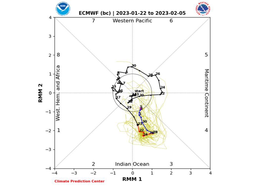 MJO ECMWF clima Brasil MJO ECMWF clima Brasil