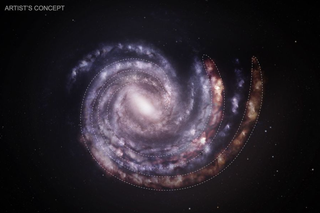 El telescopio Chandra de la NASA examina la V&iacute;a L&aacute;ctea a corta distancia: los brazos de nuestra galaxia