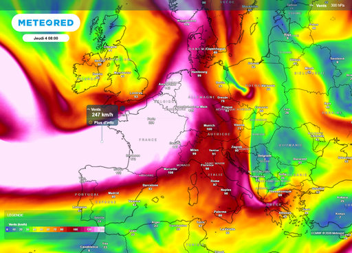 Changement de temps en France : le jet-stream polaire &agrave; 250 km/h va faire chuter les temp&eacute;ratures, voici nos pr&eacute;visions