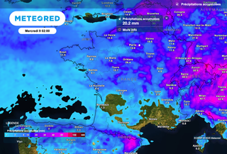 Changement radical de temps en France : arrivée d'une perturbation pluvieuse active. Découvrez à partir de quelle date