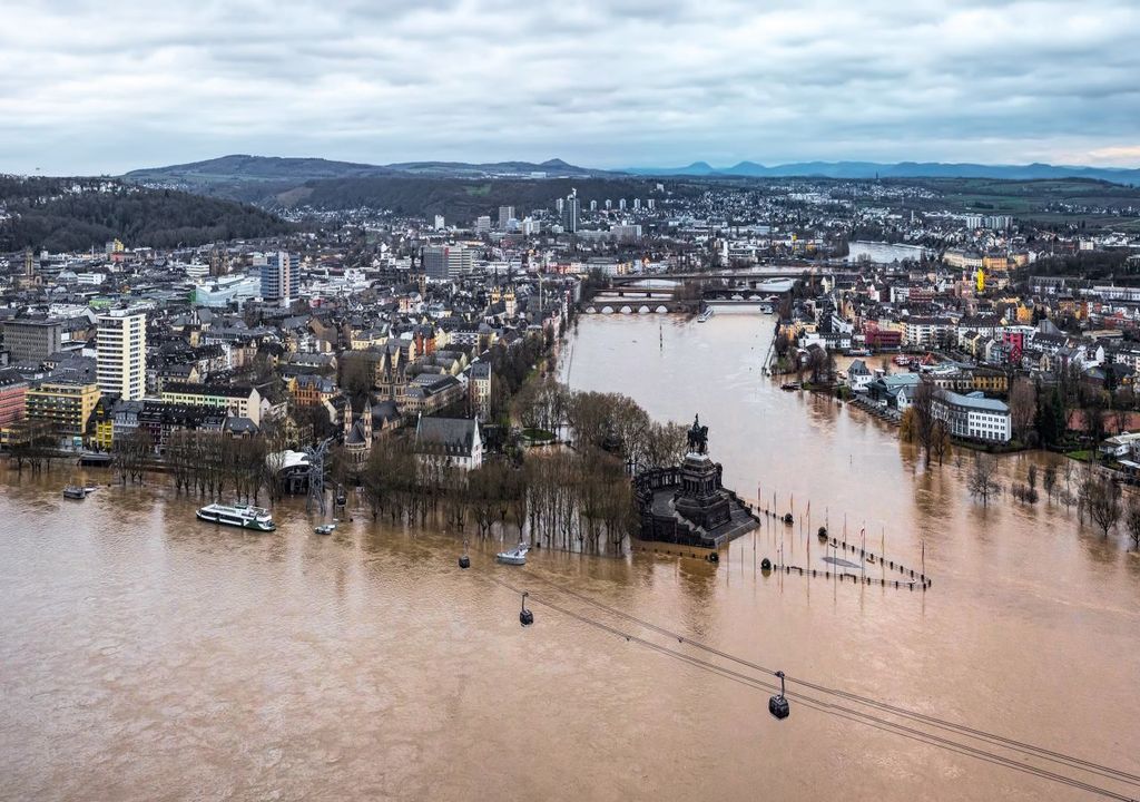 Hochwasser in Koblenz