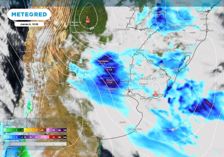 &iquest;Chau invierno? Llegan temperaturas m&aacute;s agradables y persisten las lluvias en estos sectores de Argentina en la semana