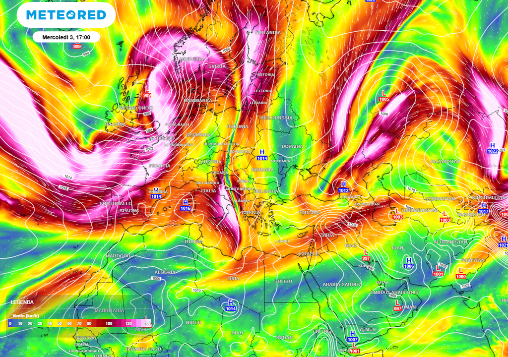 Corrente a getto e onde di Rossby.
